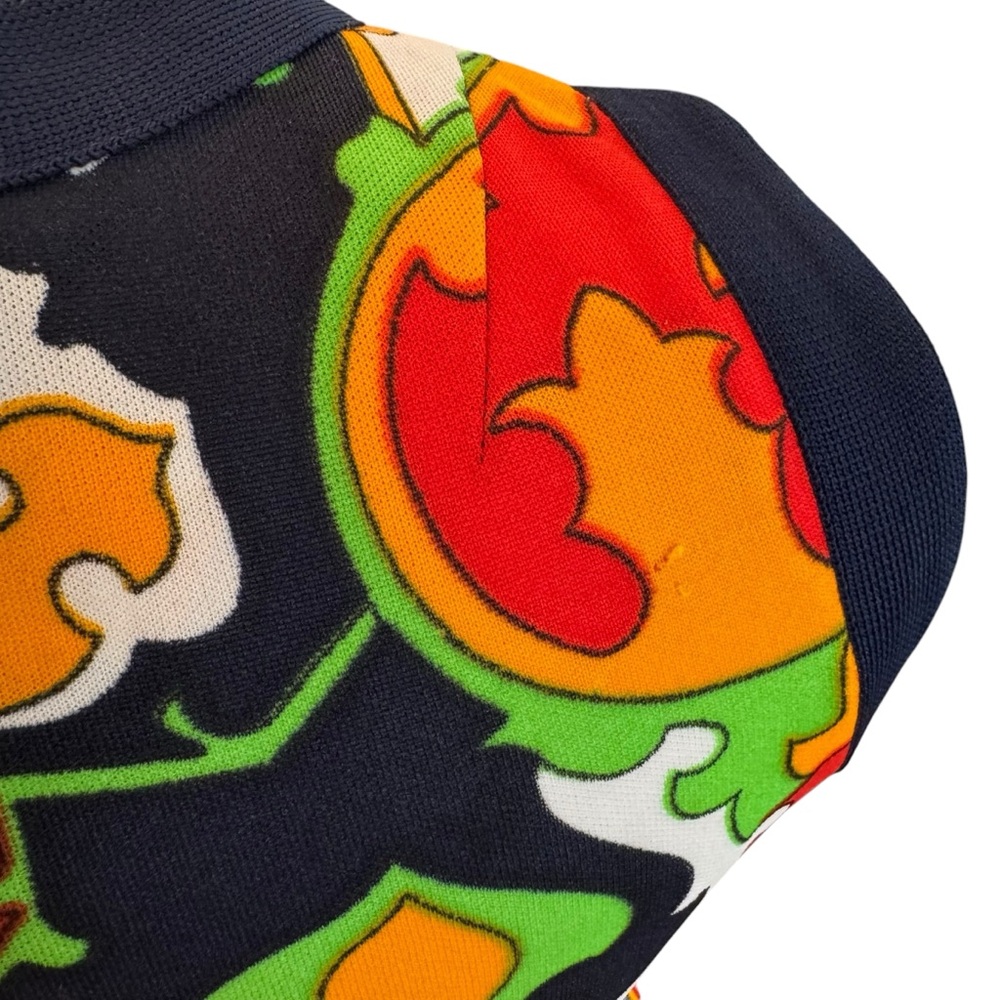 VTG DRESS 60’s Groovy Colorful Sleeveless Sheath Broadway Stage Motown Sz 2/4 - Picture 5 of 6